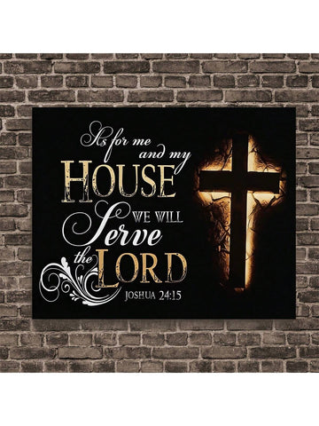 Add a touch of spiritual inspiration to your home decor with the Joshua 2415 Bible Verses Canvas Painting Print. Perfect for living rooms and bedrooms, this high-quality print will remind you of the powerful message of faith and resilience found in Joshua 24:15.