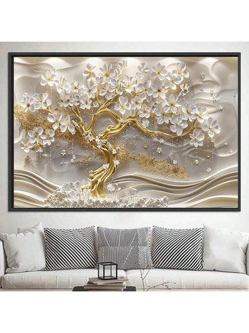 Elevate your space with this Abstract Tree of Life Canvas Art, a sophisticated blend of modern design and botanical inspiration. Perfect for both home and office, this piece adds a touch of nature’s elegance while complementing contemporary interiors. Its abstract form invites thoughtful reflection, making it an ideal focal point that enhances ambiance and promotes a serene environment. Crafted with quality materials, it ensures lasting visual appeal and durability.