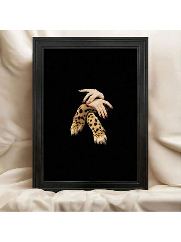Elevate your interior with this Chic Leopard Print and Red Nail Art Canvas Poster, designed for those who appreciate bold, stylish home decor. The striking leopard pattern combined with vibrant red nail art creates a sophisticated focal point, perfect for adding a touch of contemporary elegance to any room. Crafted on high-quality canvas, this poster ensures durability and vivid color retention, making it a lasting statement piece for your living space or office.