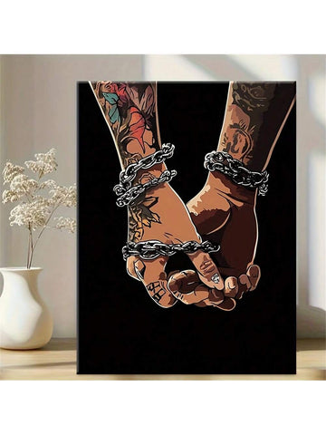 Elevate your interior with the Chic Tattooed Hands Canvas Wall Art, a sophisticated piece designed to add character to living rooms, bedrooms, and workspaces. This artwork combines modern aesthetics with intricate tattoo-inspired details, creating a striking focal point that complements diverse décor styles. Crafted for durability and visual impact, it enhances any space with a unique blend of artistry and contemporary flair.