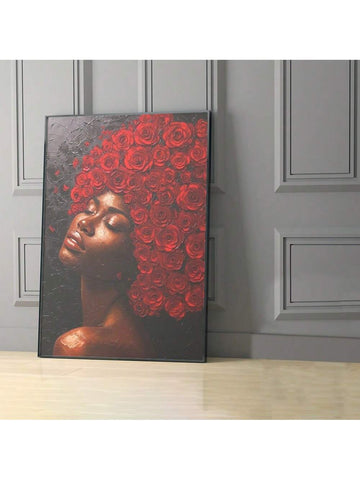 Enhance your living space with this elegant floral canvas painting featuring beautifully framed roses. Expertly crafted, this artwork adds a timeless touch of sophistication to any room. Its vibrant colors and detailed design make it an ideal piece for home decor or a thoughtful gift suitable for all occasions. Durable and ready to hang, it effortlessly elevates your interior aesthetic.