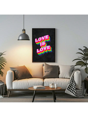 This inspirational wall art poster, "Embrace Love," promotes inclusion and acceptance of the LGBT community. With a beautiful design and motivational message, it serves as a reminder to spread love and support for all. Perfect for any space, this poster is sure to inspire and uplift.