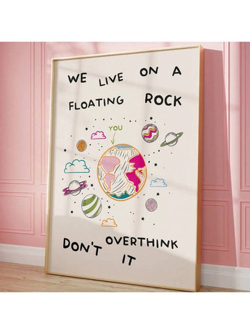 Enhance the style of your home decor with this Anime-inspired 'Don’t Overthink It' Wall Art. Its frameless Art Deco Canvas Poster design adds a touch of sophistication. Scientifically crafted to inspire you and uplift your mood, this poster uses objective words to drive its message, "Don’t Overthink It."