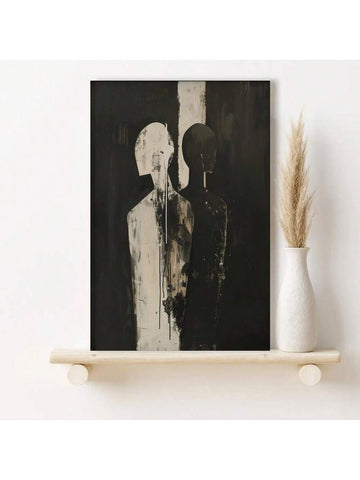 Elevate your interior with this Minimalist Black and Beige Abstract Figures Canvas Poster. Featuring clean geometric forms in a restrained color palette, this artwork seamlessly complements contemporary spaces. Its refined design adds visual interest while maintaining simplicity, making it a sophisticated choice for modern decor. Durable canvas ensures lasting quality and a polished finish.