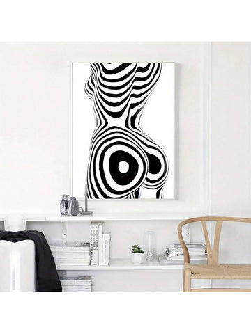 Enhance your home decor with our minimalistic canvas poster featuring a stylish female body line. Designed to elevate any space, this piece adds a touch of sophistication and modernity. Expertly crafted and printed on high-quality canvas, this poster is a must-have for those seeking a sleek and elegant aesthetic.