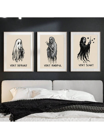 Elevate your Halloween décor with the Pastel Ghost Trio, a subtle yet stylish set of wall art prints. These designs blend soft pastel hues with minimalist ghost motifs, perfect for adding a festive touch without overwhelming your space. Ideal for those who appreciate understated seasonal accents, this trio brings a refined, aesthetic charm to your home environment. Crafted to complement modern interiors, these prints offer a unique way to celebrate Halloween with quiet elegance.