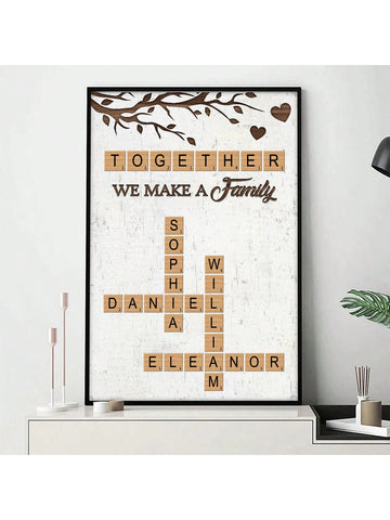 Looking for a unique and personalized gift for birthdays or graduations? Look no further than our Personalized Crossword Canvas Art! With customizable options, create a one-of-a-kind gift that is sure to be cherished. Plus, our high-quality canvas and ink ensure a long-lasting and beautiful display. Perfect for any crossword or word puzzle lover. Order now!