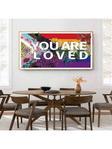 Celebrate Pride and romance with our unframed LGBTQ Love Wall Art Poster. Show your support and add meaningful décor to your space. Made with high-quality materials, this poster is a beautiful and impactful addition to any room. Perfect for highlighting the importance of love and diversity.