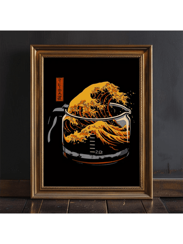 Elevate your space with the Vibrant Coffee Wave Canvas Art, designed to bring energy and warmth to any home, office, or dorm room. This striking piece captures the dynamic essence of coffee culture, making it an ideal gift for enthusiasts. Crafted with vivid colors and durable materials, it offers lasting visual appeal and easy installation, enhancing your environment with a sophisticated touch.