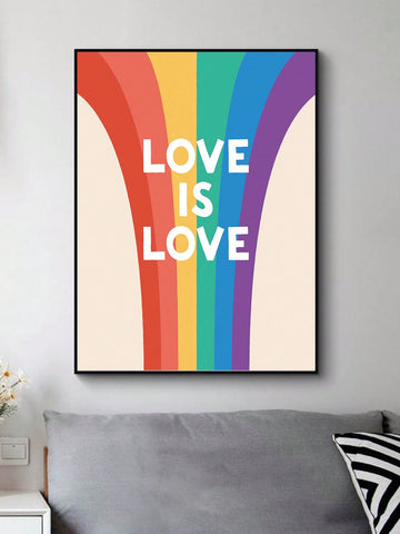 Elevate your space with our Vibrant Rainbow Stripe Unframed Art Print. Featuring a striking design of colorful stripes, this print will add a modern touch to any room. With its bold and dynamic pattern, it is sure to be a conversation starter. Brighten up your walls and create a unique and vibrant atmosphere.