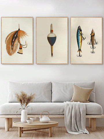 Capture the timeless charm of angling with this Vintage Fishing Gear Canvas Poster. Expertly designed, it showcases classic fishing equipment in rich detail, making it an ideal decorative piece for enthusiasts and collectors alike. Crafted on high-quality canvas, this artwork brings a rustic yet sophisticated touch to any space, celebrating the heritage and passion of fishing. Perfect for personal spaces or as a thoughtful gift for those who appreciate the art of angling.