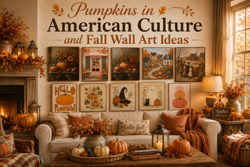 Pumpkins in American Culture: From Fall Traditions to Inspiring Wall Art