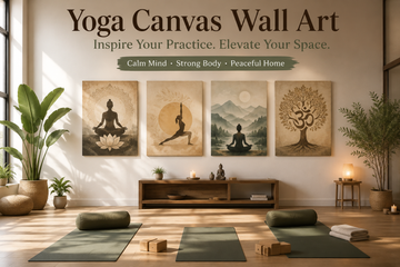 Yoga Canvas Wall Art: Ideas for Creating a Space That Feels Like You