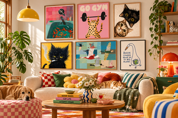 Quirky Wall Decor for Animal Lovers: Funny Art That Makes Your Home Feel More Like You