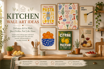 Kitchen Wall Art Ideas to Make Your Kitchen Feel More Warm and Personal