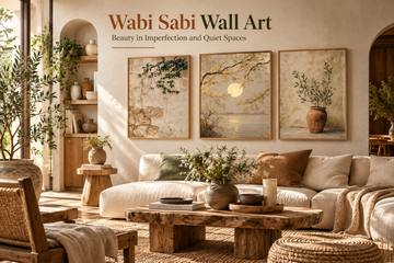 Wabi Sabi Wall Art: Beauty in Imperfection and Quiet Spaces