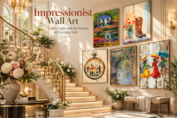 Impressionist Wall Art: Color, Light and the Beauty of Everyday Life