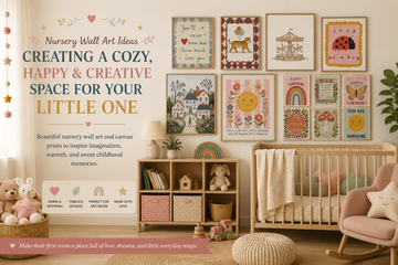 Nursery Wall Art Ideas: Creating a Cozy and Imaginative Space for Your Little One