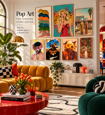 Pop Art for Modern Home Decor: Wall Art Ideas