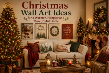 Christmas Wall Art Ideas for a Warmer, Happier and More Joyful Home - JoseCollection