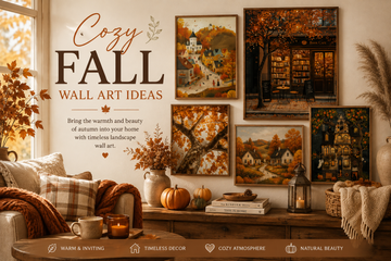 Cozy Fall Wall Art Ideas to Make Your Home Feel Warm and Inviting