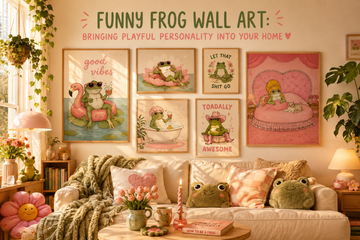 Funny Frog Wall Art Ideas for Whimsical Home| JoseCollection