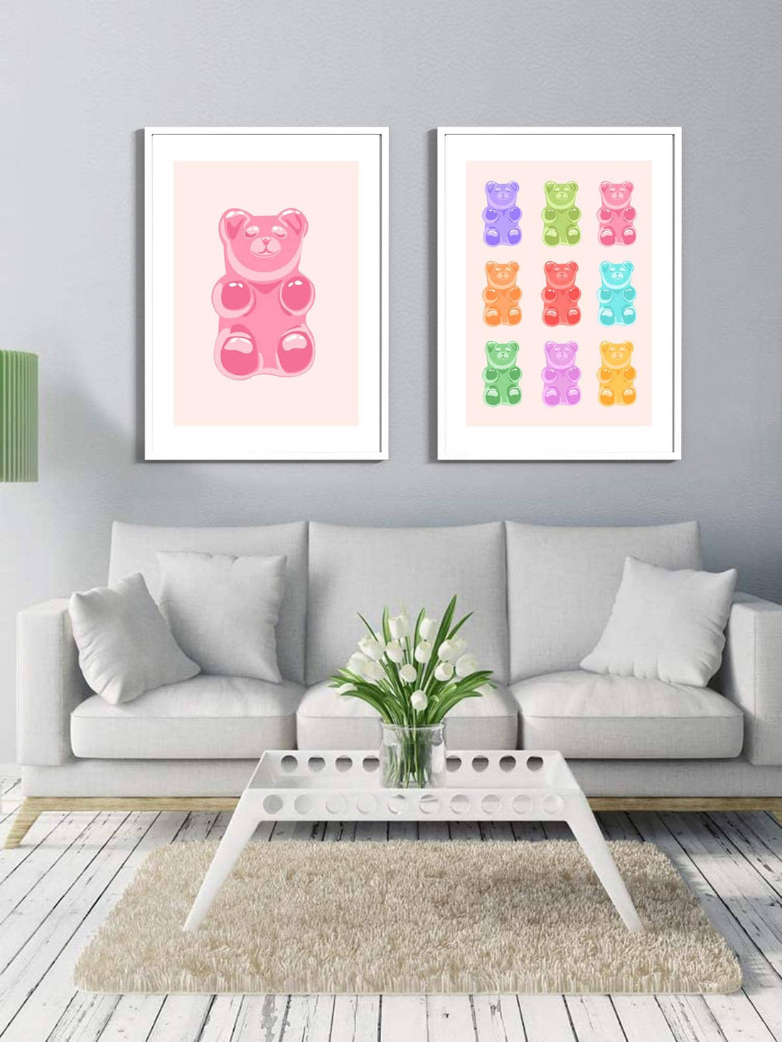 Add a touch of charm to any space with these adorable cartoon bear art prints. Perfectly designed for home decor, gifts, or special occasions, these unframed canvas prints bring warmth and whimsy to your walls. Their playful yet refined style makes them an excellent choice for nurseries, children's rooms, or cozy living areas, enhancing your environment with delightful character and inviting comfort.