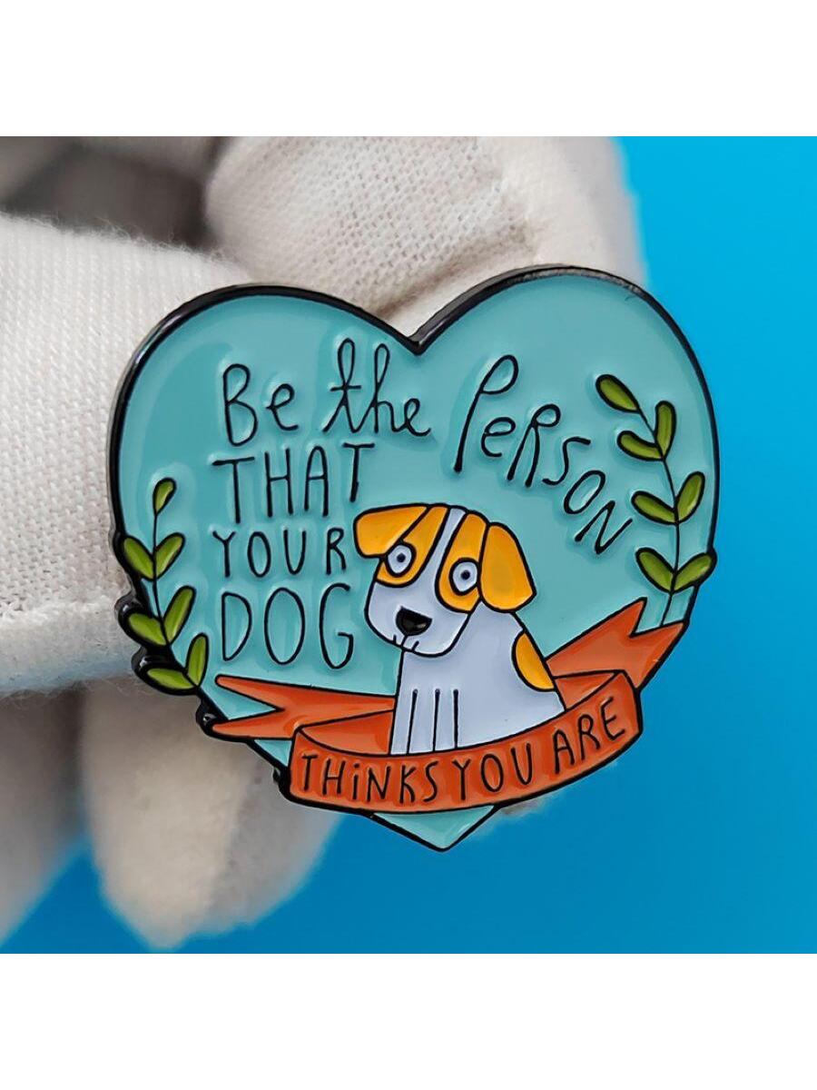 Add a touch of cuteness to your outfit with our Your Dog Enamel Brooch Pins. This fashion accessory is perfect for dog lovers, and its high-quality enamel material ensures durability. Show off your love for dogs while making a stylish statement.