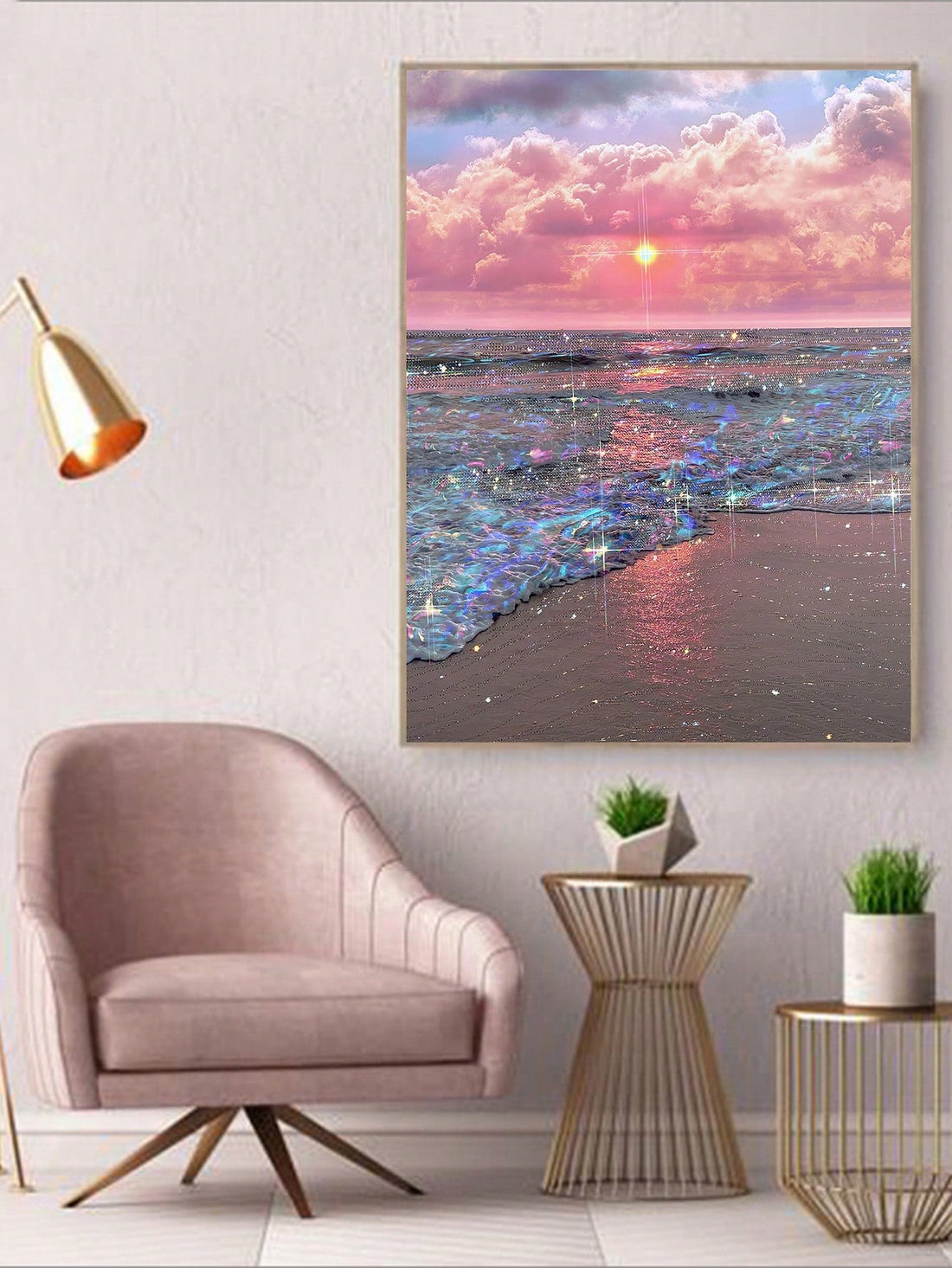 Enhance the ambiance of your living room, bedroom, or study room with this stunning landscape canvas poster featuring a beautiful butterfly and wine glass design. Made with high-quality materials, this poster is a must-have for any nature or wine enthusiast. Display it without a frame for a minimalist look.