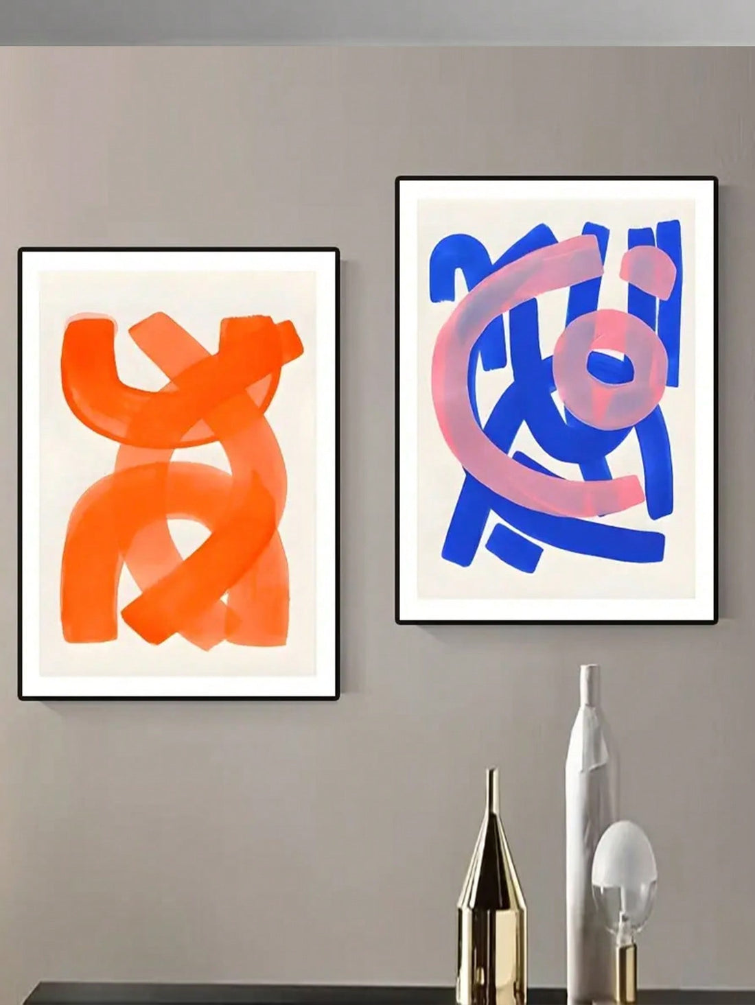 Transform your space with this contemporary abstract canvas art set, designed for those who appreciate clean aesthetics and sophisticated simplicity. Each piece features carefully composed minimalist compositions in neutral tones that complement any interior style. Perfect for living rooms, bedrooms, or home offices, this frameless collection offers flexibility in display arrangements. The high-quality canvas construction ensures lasting vibrancy, while the modern designs serve as subtle focal points withou