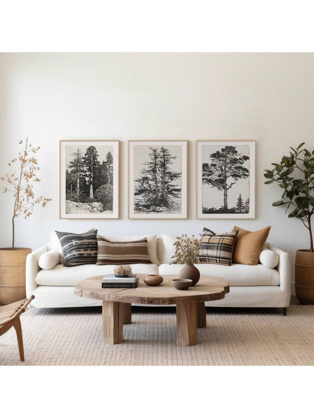 Add a touch of vintage charm to your home with this set of 3 antique tree sketch prints. These nature-inspired prints will bring a sense of nostalgia and tranquility to any room. Made with high-quality materials, each print is a unique piece of art that will enhance the ambiance of your living space.