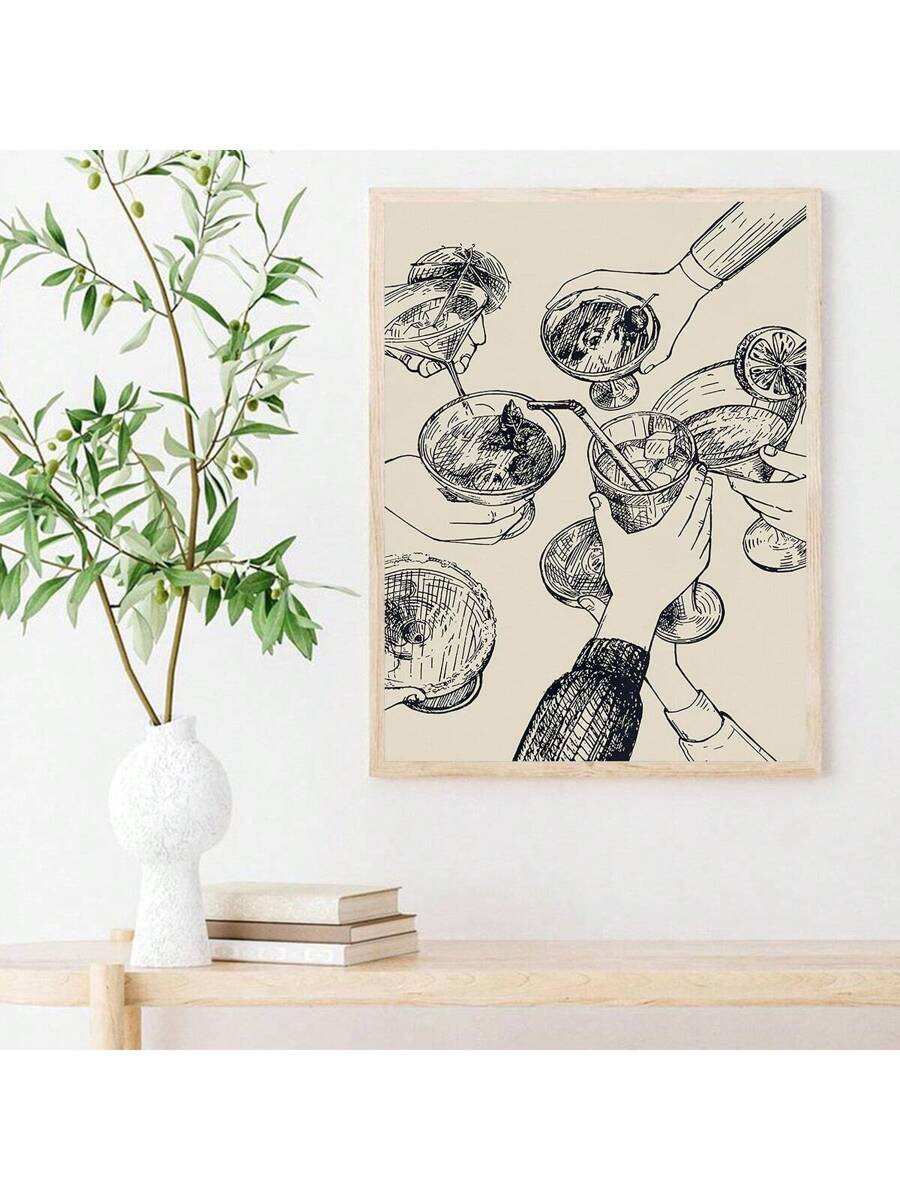 Bring festive elegance to any space with this vintage oil painting poster featuring a celebration party toasting theme. Crafted from durable non-woven fabric, this multicolor artwork showcases intricate figure details in a modern style. The waterproof and removable design makes it perfect for bedrooms, living rooms, dining areas, home offices, and beyond—transforming your walls without permanent commitment. An ideal choice for those seeking timeless decor that captures the joy of special moments.
