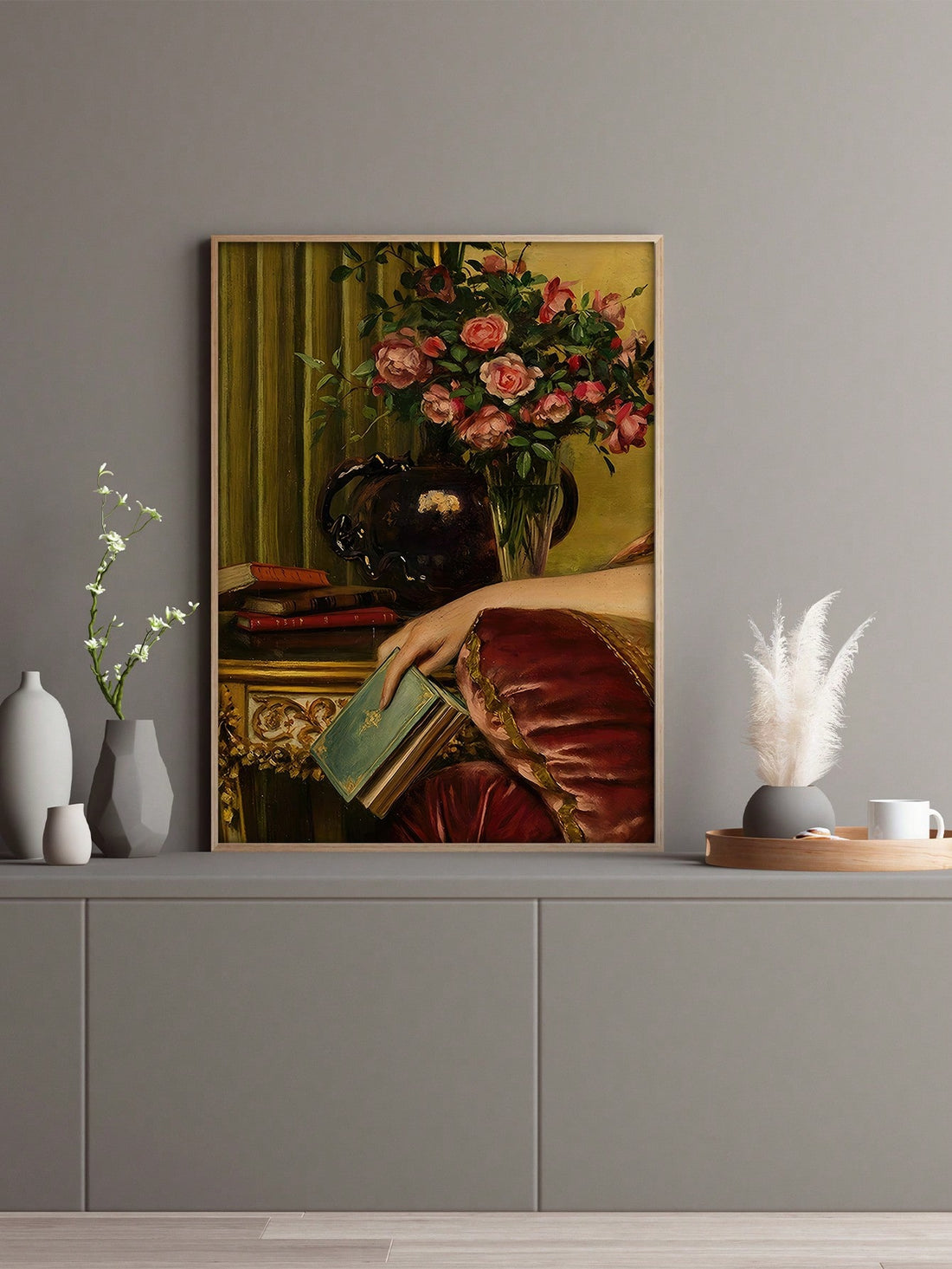 Elevate your living space with this Vintage Floral American Retro Poster, designed to add timeless charm to your living room or entrance. Featuring classic floral motifs with a nostalgic American retro aesthetic, this artwork brings warmth and character to any wall. Crafted for durability and vibrant display, it seamlessly complements both modern and traditional interiors, making it an expert choice for sophisticated home decor.