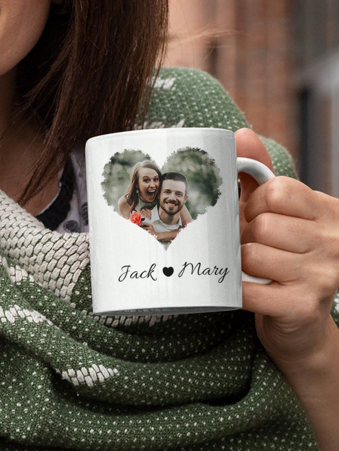 This Personalized Photo Date Mug is the perfect gift for any occasion. With the ability to add a special photo and date, it adds a personal touch to any kitchen. Get yours now and make every cup of coffee or tea a memorable one.