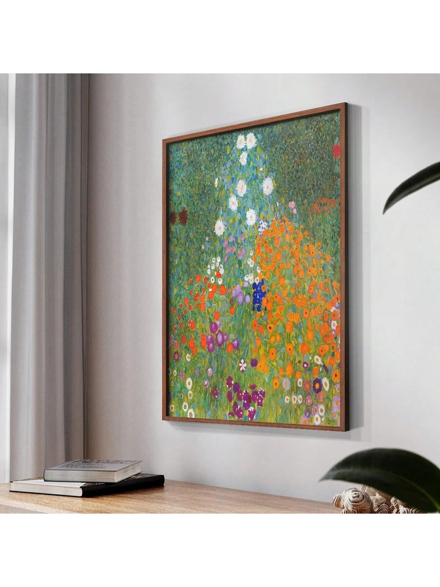 Elevate your space with this Elegant Gustav Klimt XVII print, meticulously framed in a rich 8x10 walnut frame. This vintage-inspired wall art captures the distinctive style of Klimt’s work, blending timeless elegance with warm wood tones. Perfect for adding a refined artistic touch to any room, it combines quality craftsmanship with classic design for an enduring decorative piece.