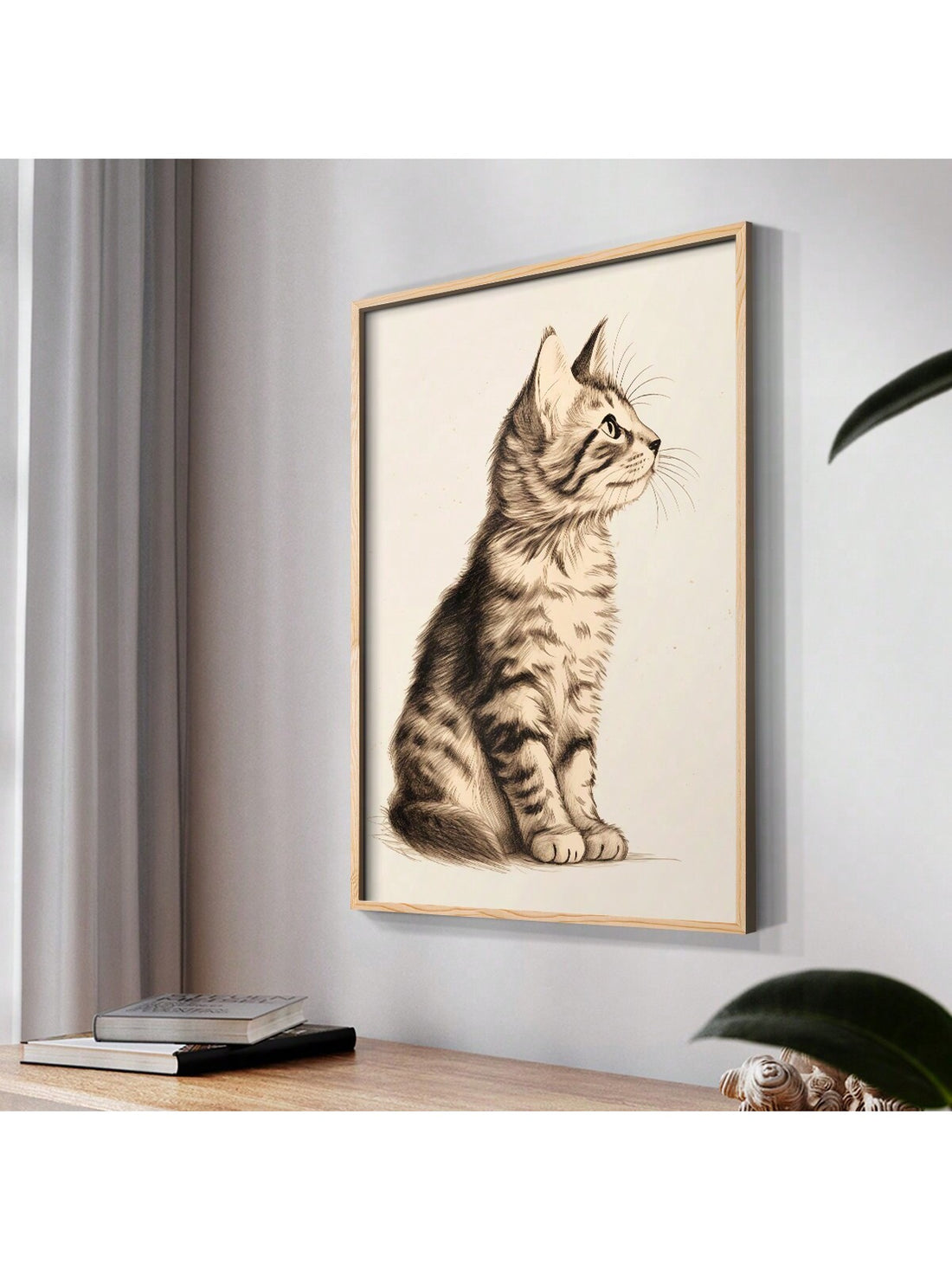 Add a touch of timeless elegance to your home with our Vintage Animal Print IV Framed Print. Featuring a classic animal print design, this piece adds a touch of sophistication to any room. Perfect for vintage-inspired decor, this framed print will elevate the look of your home.