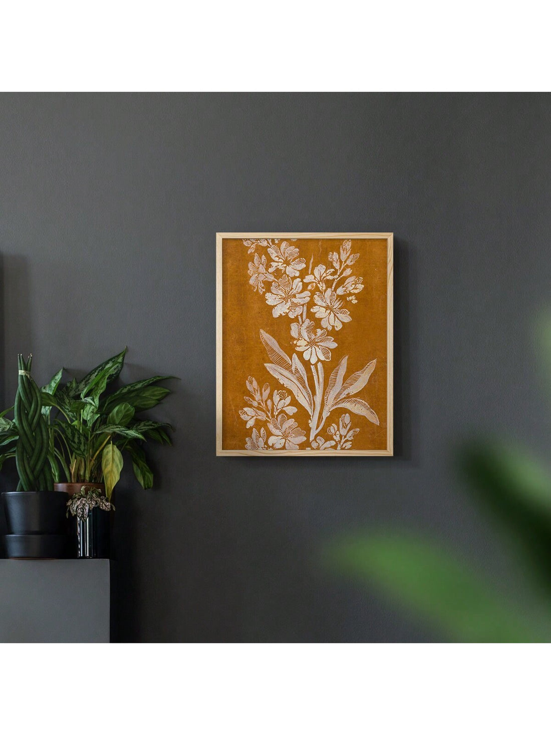 Complement your home decor with the Timeless Tranquility: Vintage Landscape Framed Print. Made with a walnut frame, this print adds a touch of vintage charm to any room. Its calming landscape design promotes a sense of tranquility and serenity. Perfect for creating a peaceful atmosphere in your home.