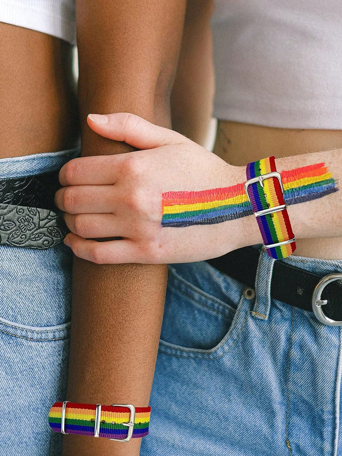 Celebrate diversity and show your support with our Rainbow Pride Bracelet Set. These handcrafted, adjustable wristbands are perfect for both women and men. Each set features the iconic rainbow colors, representing love, unity, and equality. Wear them proudly and spread the message of inclusivity.