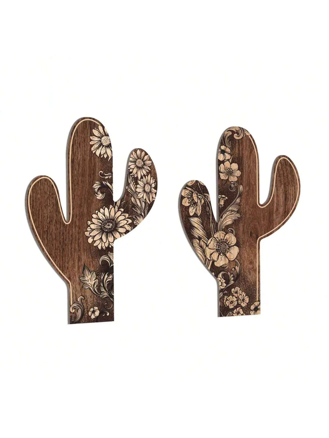 Create a serene Southwest atmosphere in your home, farmhouse, or coffee shop with our stunning cactus-shaped wall decoration. Made from high-quality materials, this unique piece adds a touch of desert beauty to any space. Perfect for cactus lovers and those looking to bring a bit of the Southwest into their space.