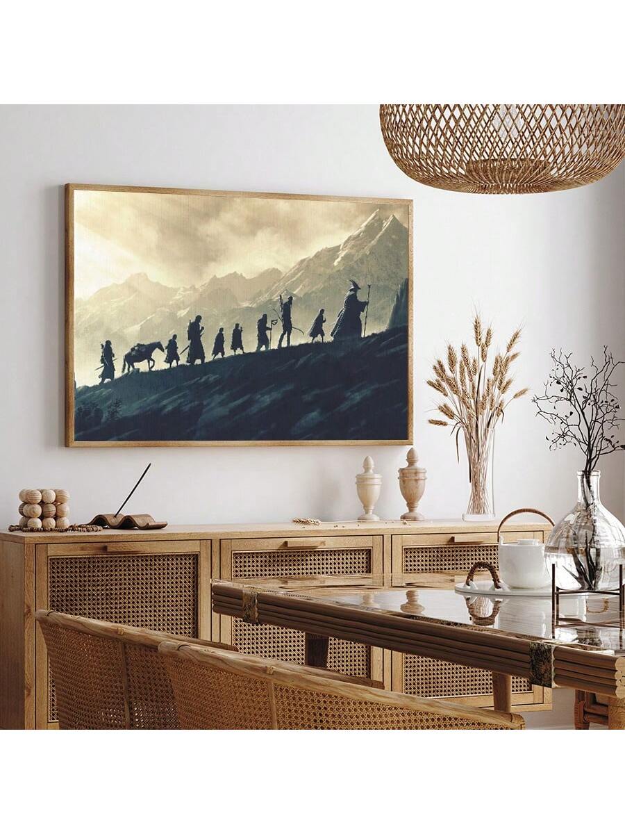 Enhance any space with our Modern Anime Movie Canvas Art. This stylish wall decor adds a touch of sophistication to any room. Crafted with high-quality canvas, our art is built to last. Perfect for anime lovers, it's the ultimate addition to your collection. Elevate your space with this unique and eye-catching piece.