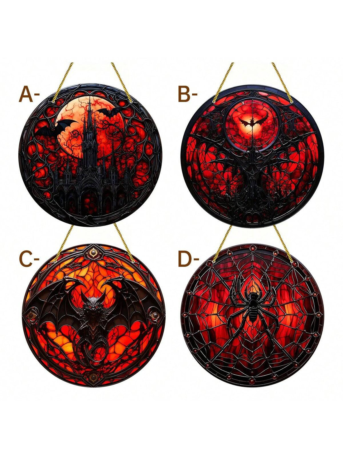 Mystical Moon and Sun Window Hangings: Acrylic Ornaments for Every Room in Your Home