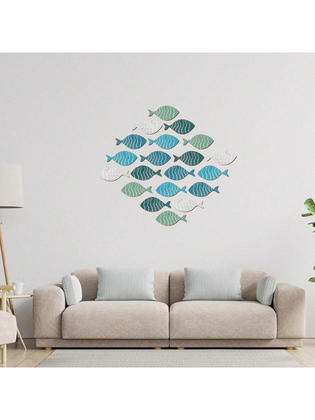 Add a touch of nautical charm to your lake house or beach home with this wooden fish wall decor. Made from high-quality materials, this piece is perfect for adding a coastal vibe to your space. Its intricate details and vibrant colors will make it a standout statement piece.