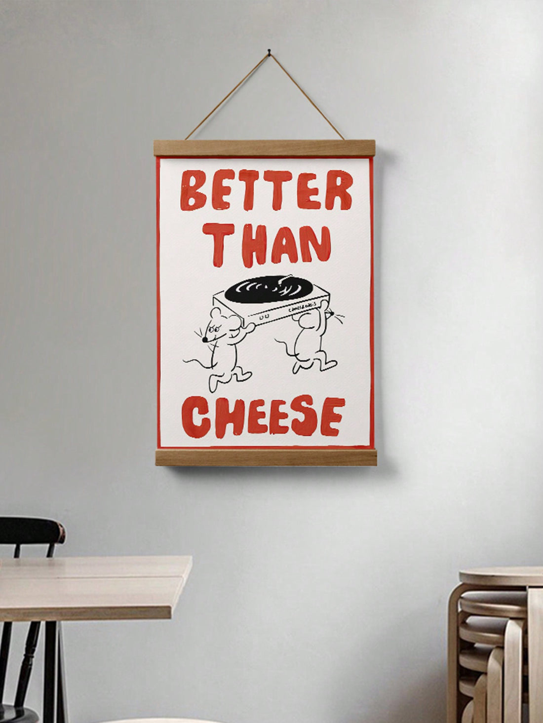 Add a playful yet sophisticated touch to your living space with this Charming Cartoon Mouse Music Poster. Featuring a delightful cartoon mouse immersed in music, this modern wall art piece is available in multiple sizes to perfectly fit your home decor needs. Crafted with attention to detail, it brings a unique blend of whimsy and style, making it an ideal choice for music lovers and art enthusiasts alike. Elevate your walls with this distinctive poster that combines charm and contemporary design.