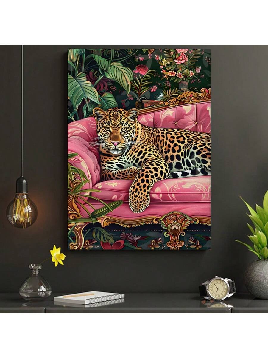 Add a touch of wild life to your walls with our Leopard Canvas Print. Perfect for any room, office, or even a cafe or bar. This Canvas Animal Poster is an ideal addition to your decor. Made with high-quality materials, it is a great gift for any occasion and will bring new life to your home or dorm.