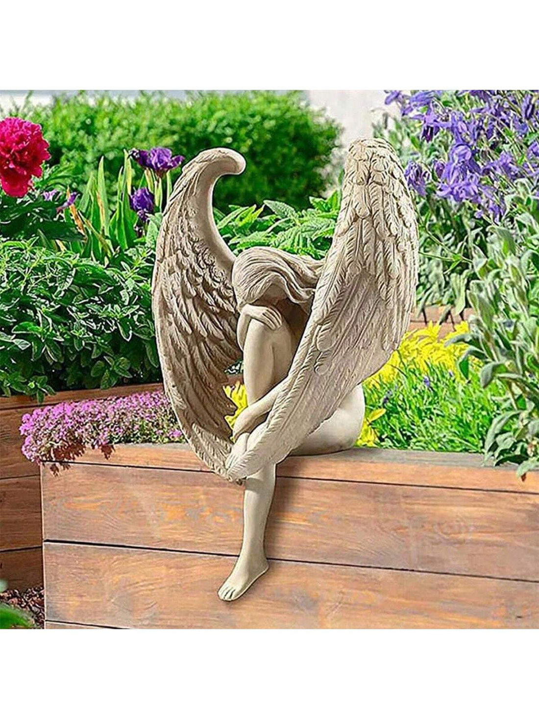 Step into a heavenly realm with our Redemption Angel Wings Statue: A Nordic Wind Stairway to Heaven. This beautifully crafted statue exudes a sense of peace and serenity, serving as a reminder of life's journey towards redemption. Add a touch of Nordic style and spirituality to your home or office space.