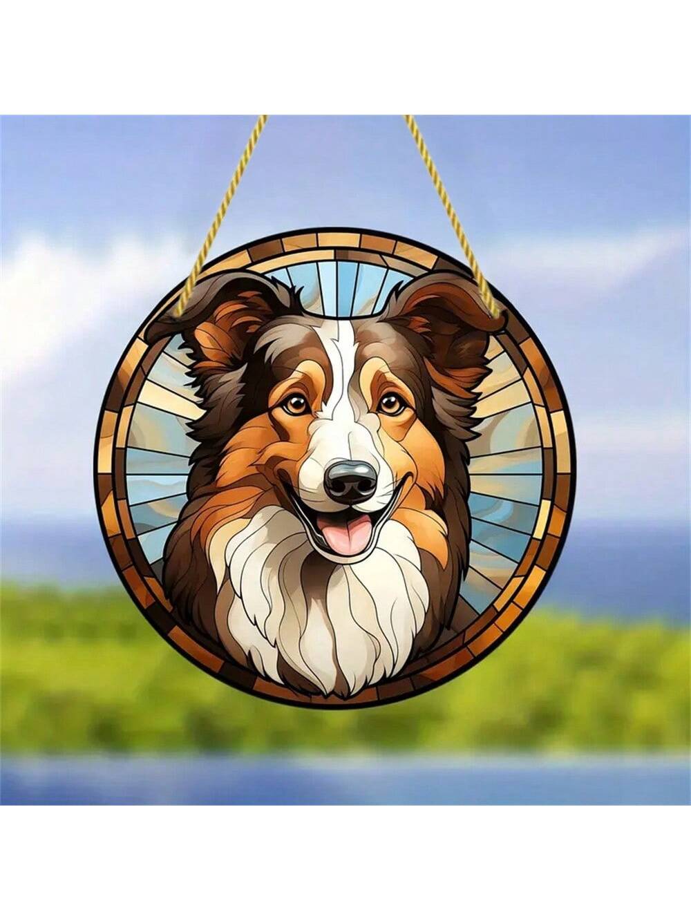 Dog Lover's Wall Decor: Acrylic Collie, Labrador Retriever, Pembroke Welsh Corgi, Pug, Rottweiler, Shih Tzu, and More