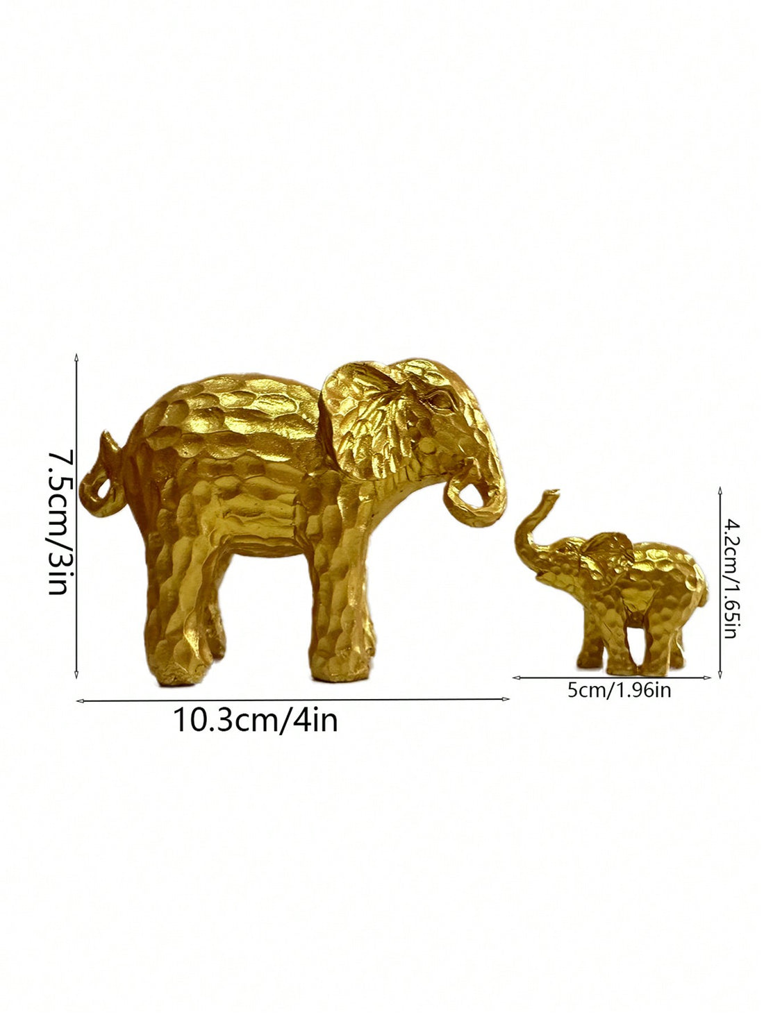 These Adorable Mother and Child Elephant Figurines will add a touch of charm and warmth to any home decor. Perfect for holidays like Thanksgiving and Christmas, they also make for thoughtful small gifts. Whether displayed on a shelf or used as table ornaments, they are a delightful addition to any room.