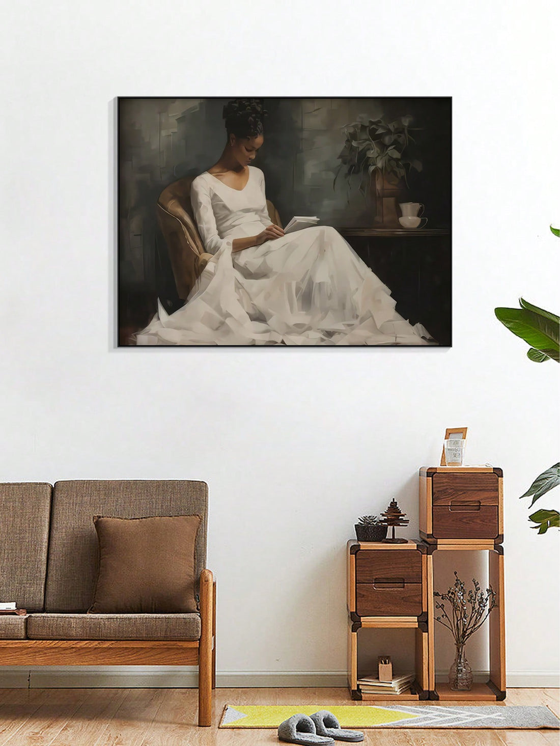 Add a charming touch to your home with our vintage characters canvas art poster. This timeless piece is frameless, allowing for a seamless and sophisticated look. Perfect for any room in your house, this poster is sure to add character and style to your living space.