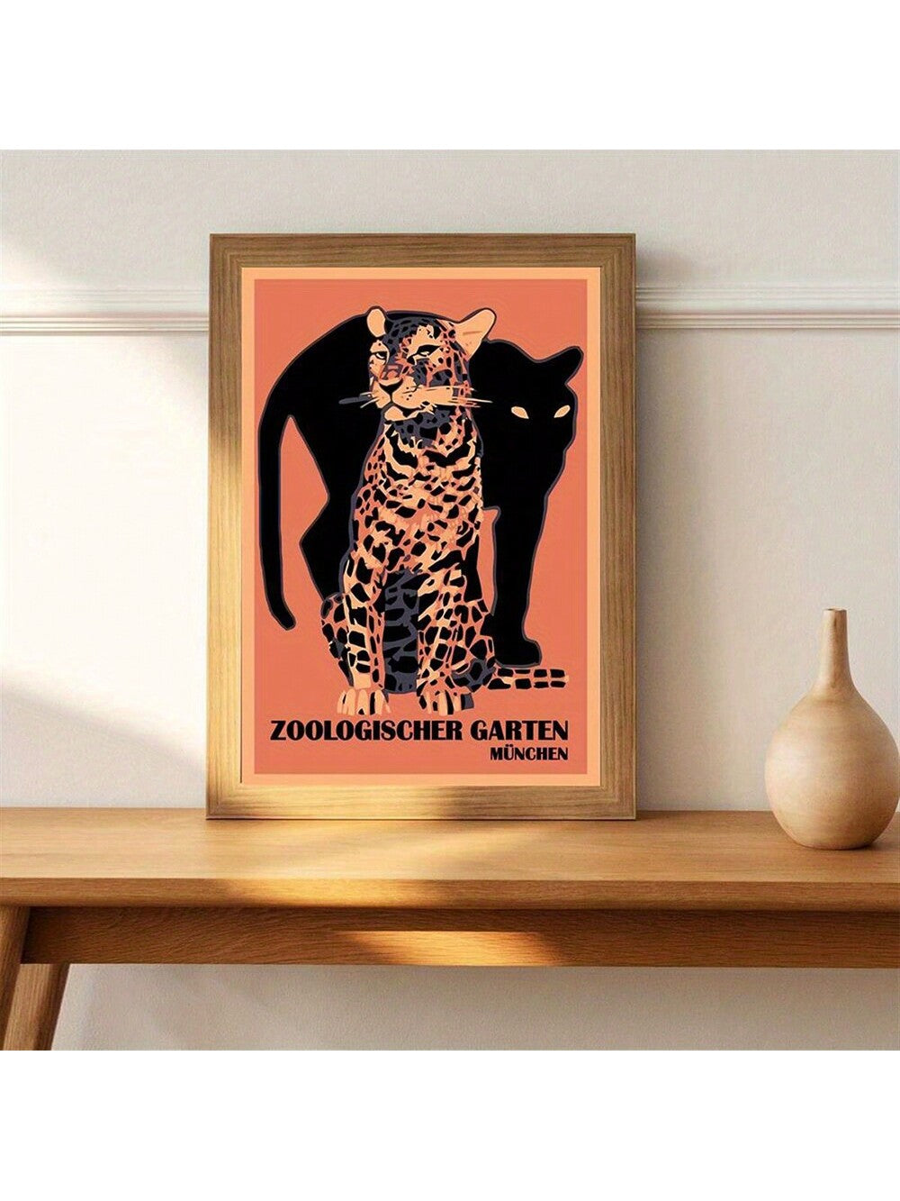 Enhance your space with a vintage touch of the wild with this Zoo Cheetah canvas poster. Featuring stunning imagery, this poster adds a unique and stylish element to any room. Perfect for animal lovers and those looking to add some personality to their space.