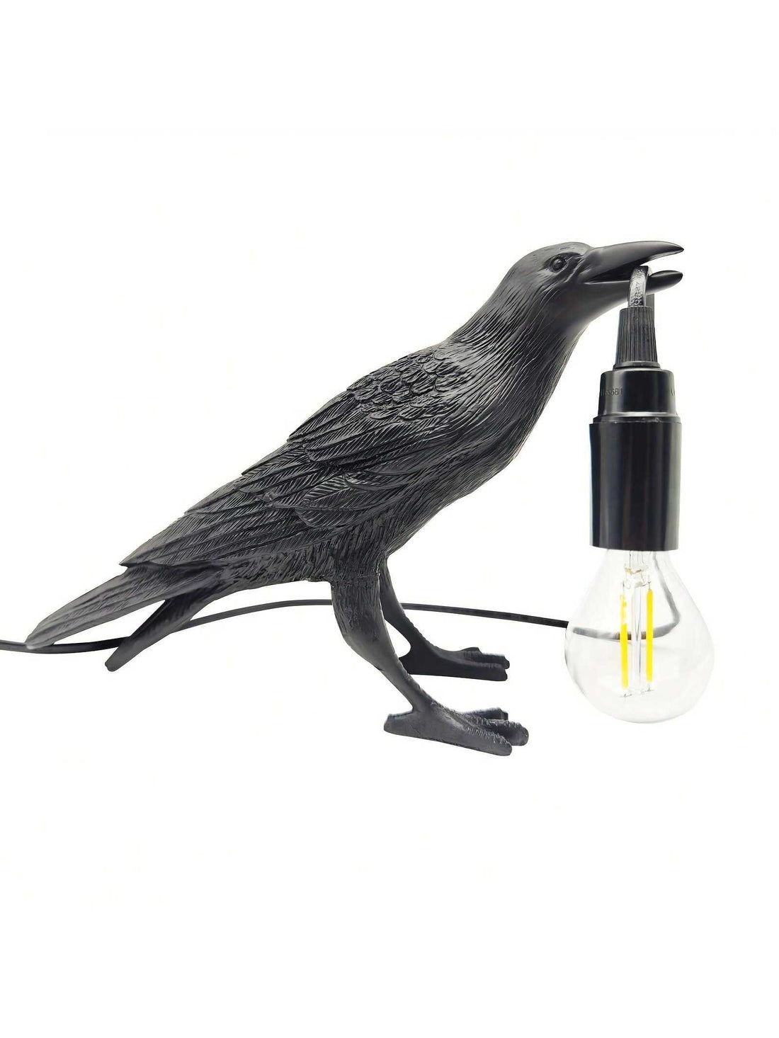 Introduce a touch of gothic elegance to your home décor with the Gothic Raven Light Birds Table Lamp. Made with modern artistic design, this fixture features a stunning raven design that will add a unique and sophisticated touch to any room. Perfect for adding both light and style.